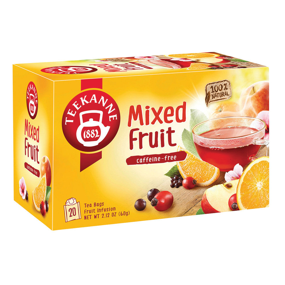 Wholesale Teekanne Mixed Fruit Tea Bags 20 Ct Box-10ct Case Bulk