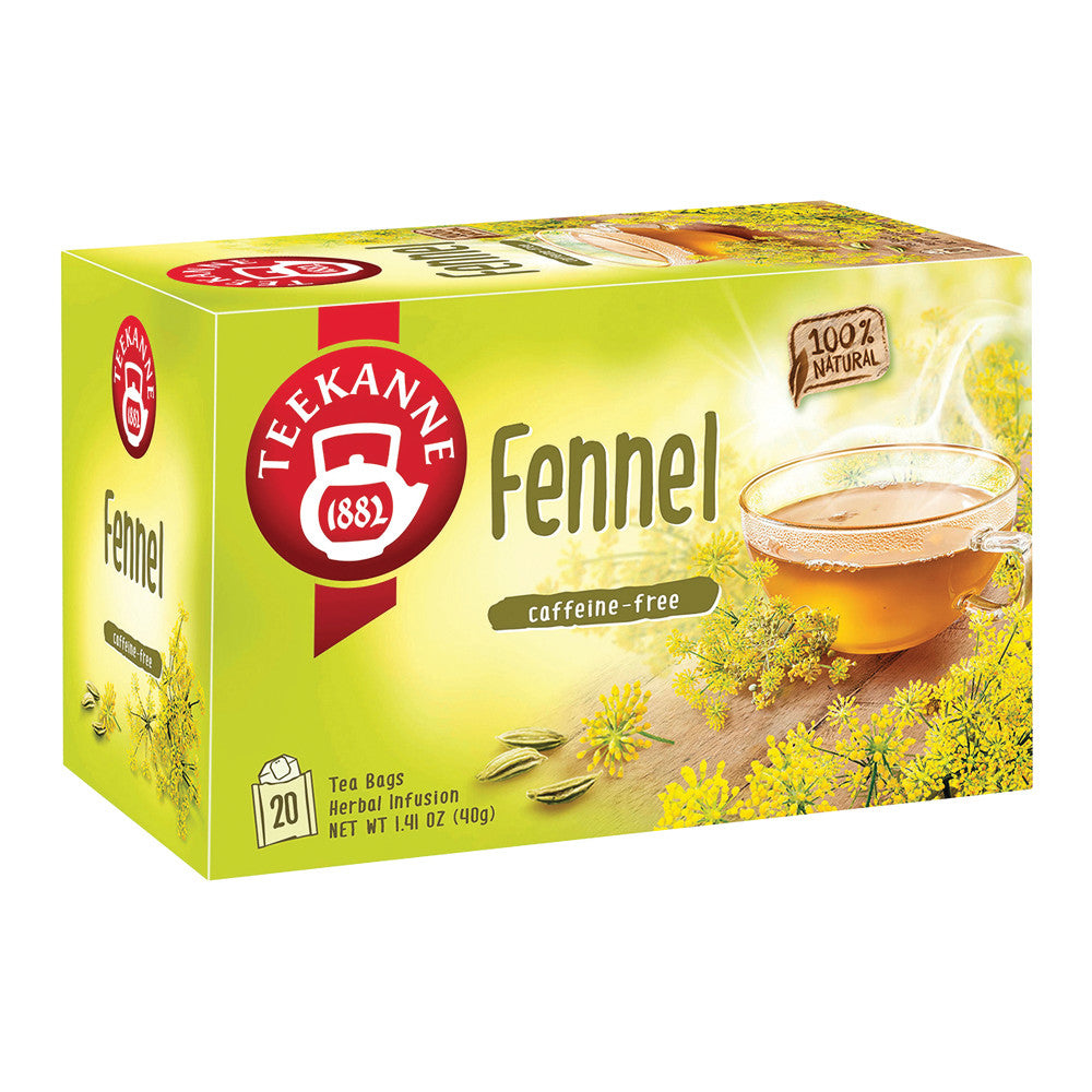 Wholesale Teekanne Fennel Tea Bags 20 Ct Box-10ct Case Bulk