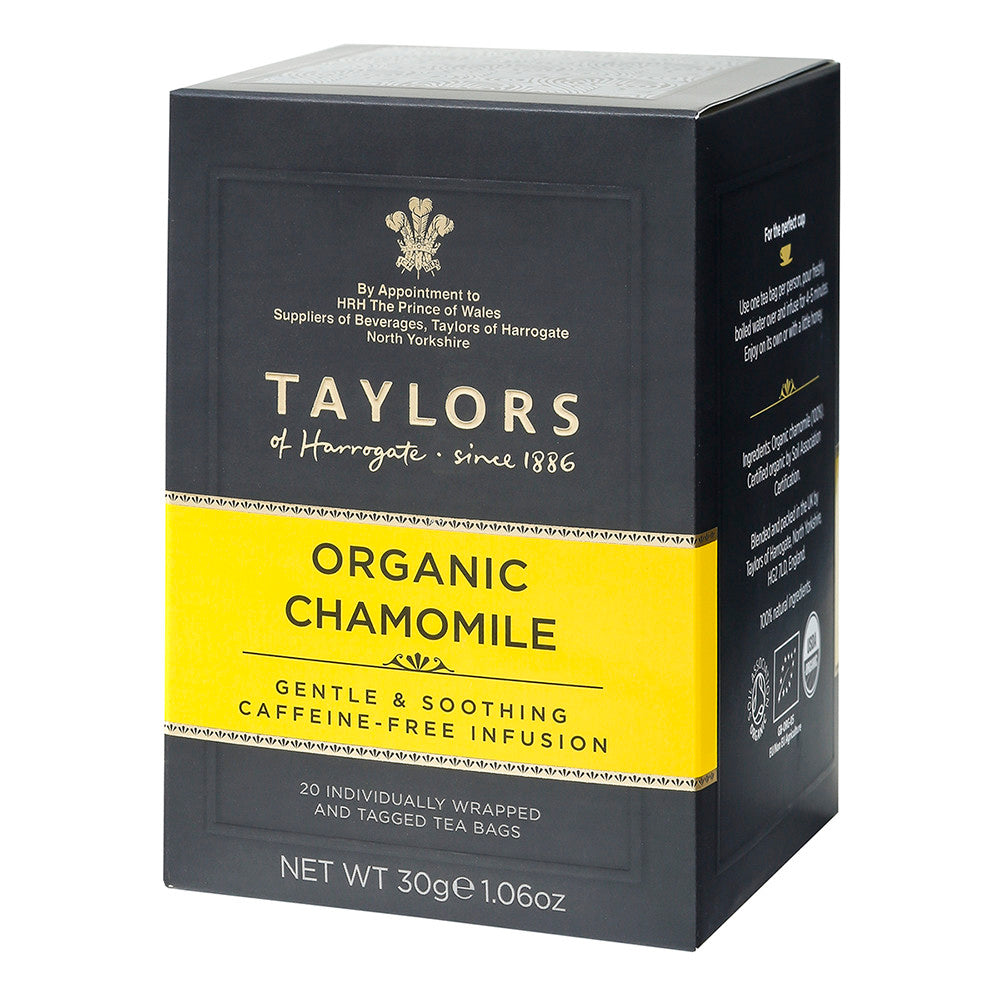 Wholesale Taylors Of Harrogate Organic Chamomile Tea 20 Ct Box-6ct Case Bulk