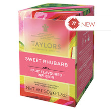 Wholesale Taylors Of Harrogate - Sweet Rhubarb Infusion - 20Ct- Bulk