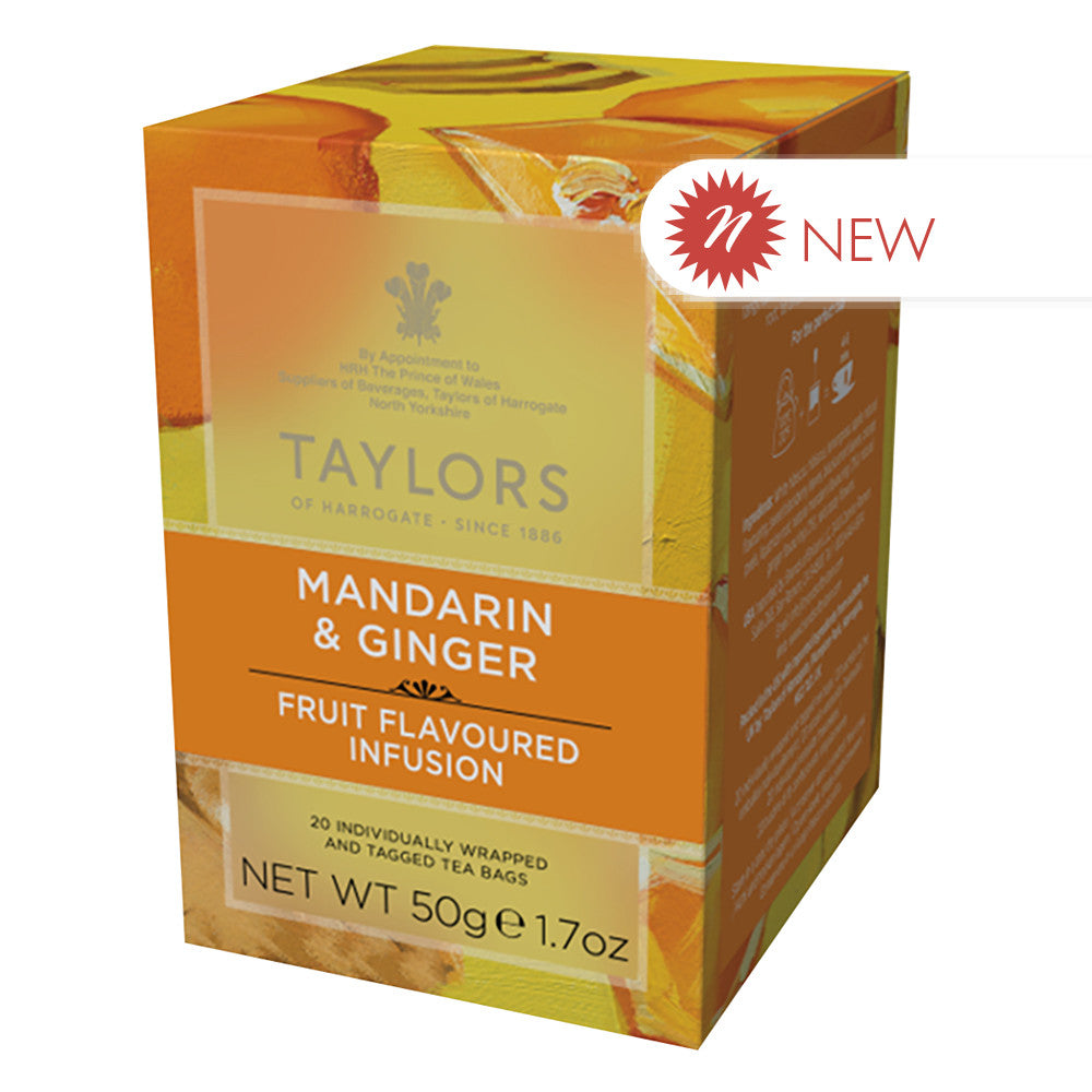 Wholesale Taylors Of Harrogate - Mndr &Ginger Infusion - 20Ct- Bulk