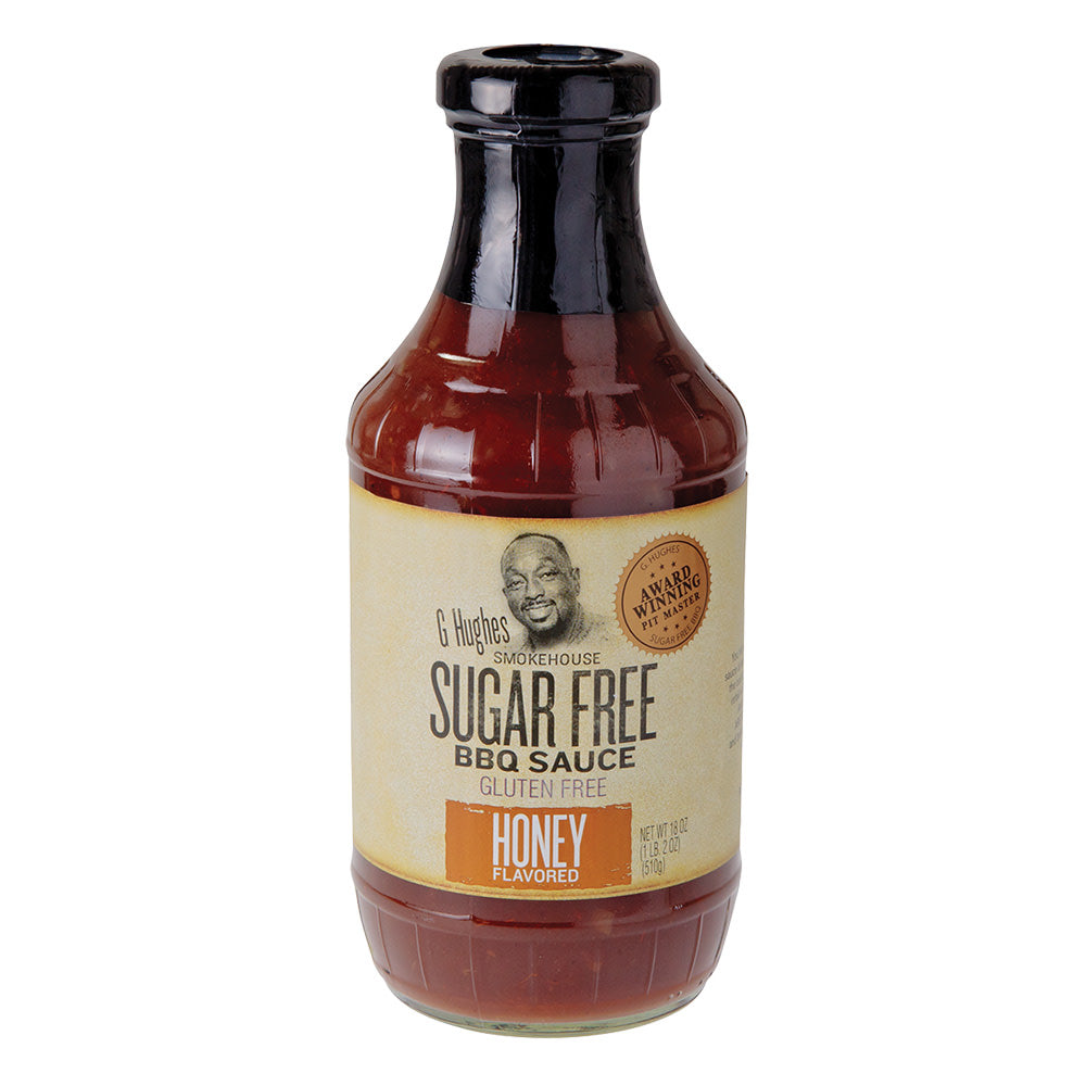 Wholesale G Hughes Sugar Free Honey Bbq Sauce 18 Oz Bottle- Bulk