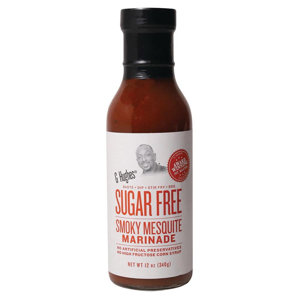 Wholesale G Hughes Sugar Free Smokey Mesquite Marinade 12 Oz Bottle-6ct Case Bulk