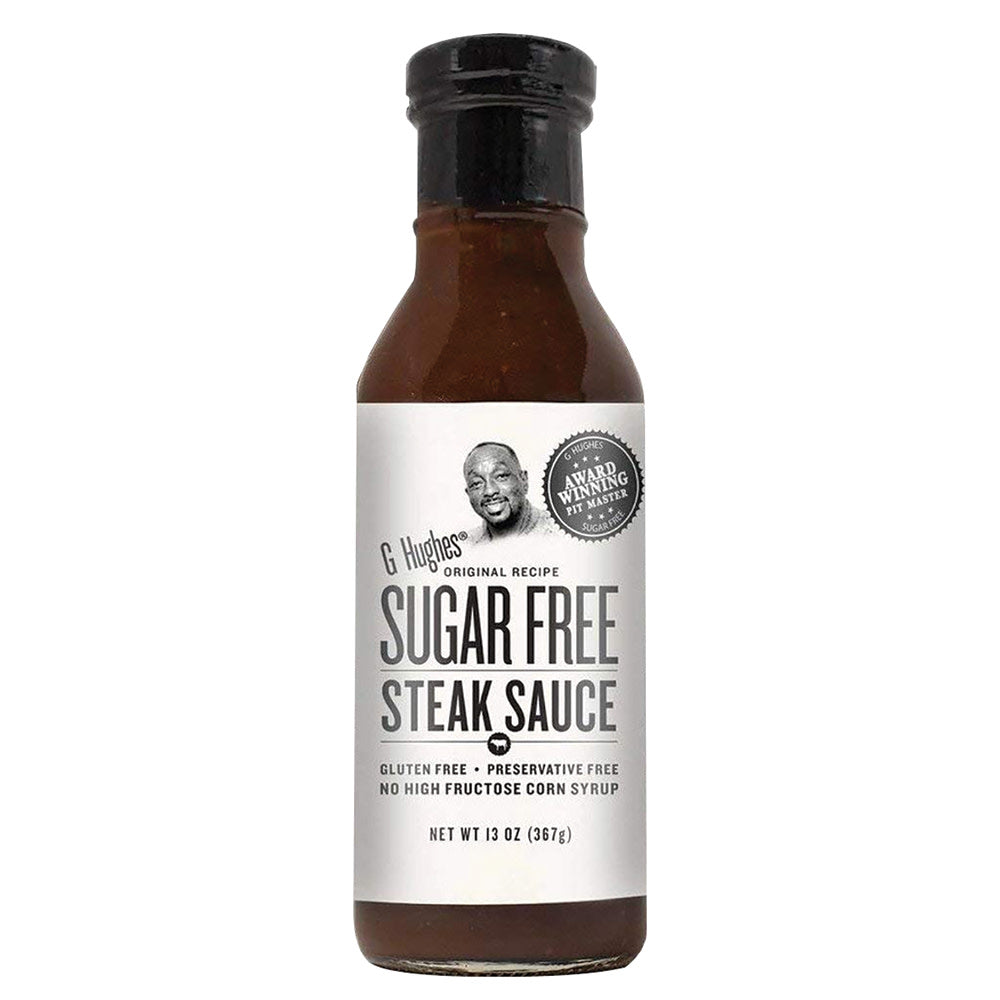 Wholesale G Hughes Sugar Free Steak Sauce 13 Oz Bottle-6ct Case Bulk