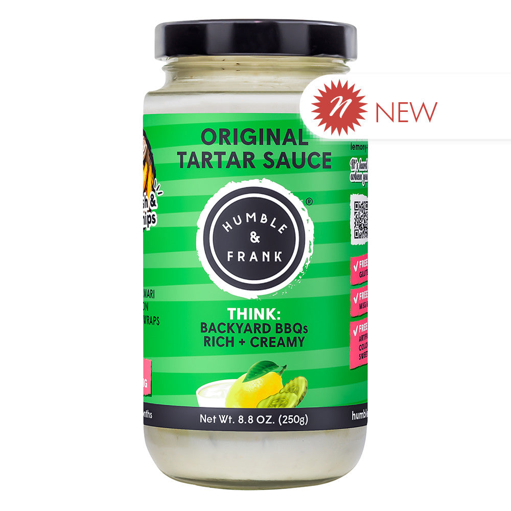 Wholesale Humble & Frank - Original Tartar Sauce - 8.8Oz-12ct Case Bulk