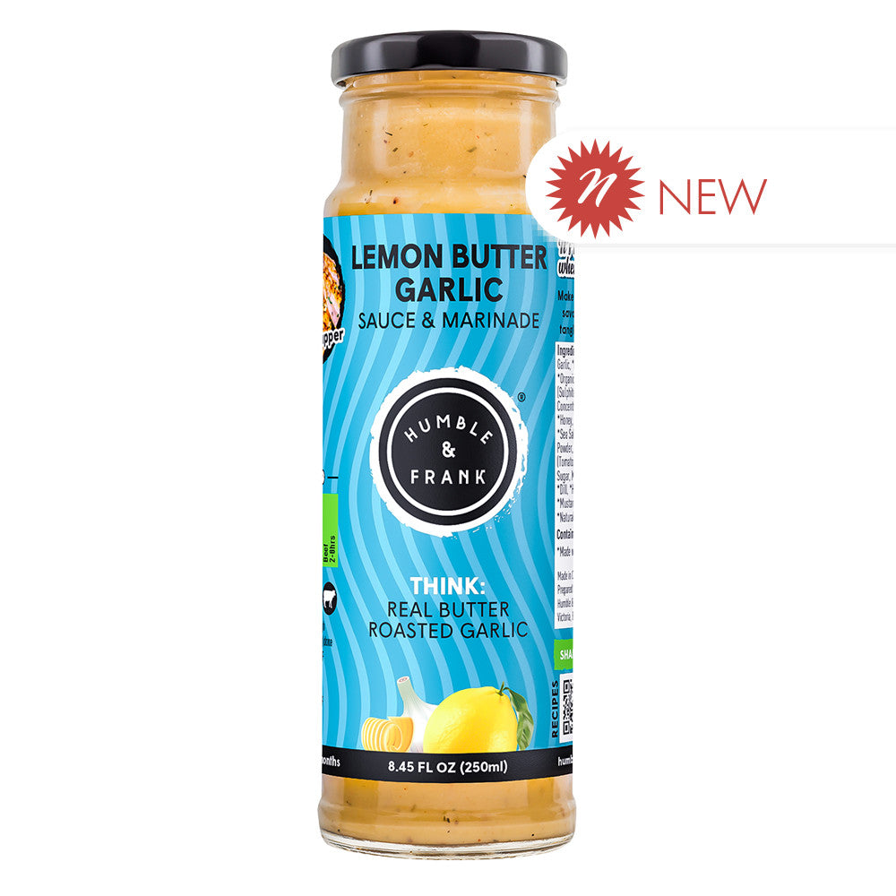 Wholesale Humble & Frank - Lemon Butter Marinad - 8.45Oz-6ct Case Bulk