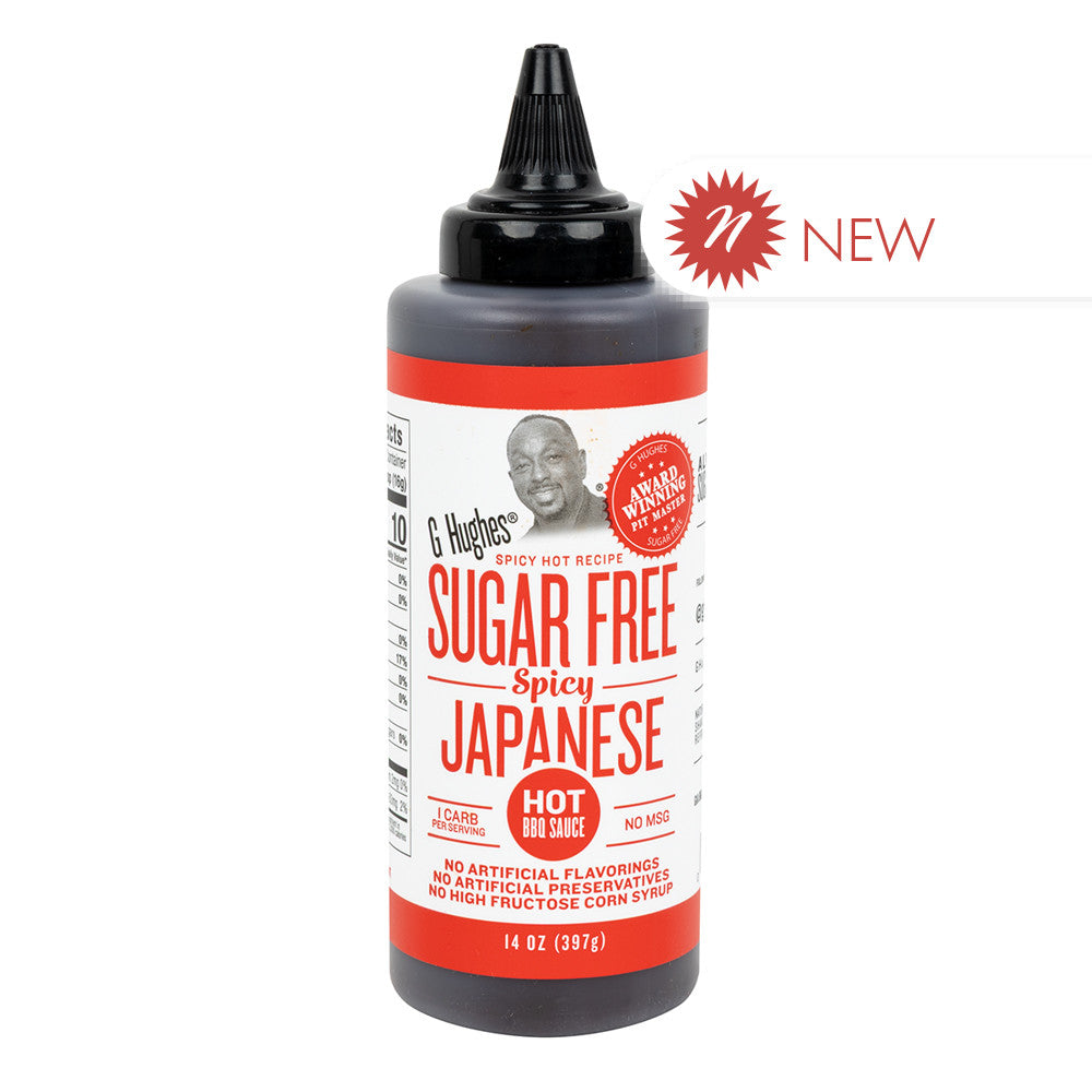 Wholesale G Hughes - Sugar Free Spicy Japanese Sauce - 14Oz - Pk6- Bulk