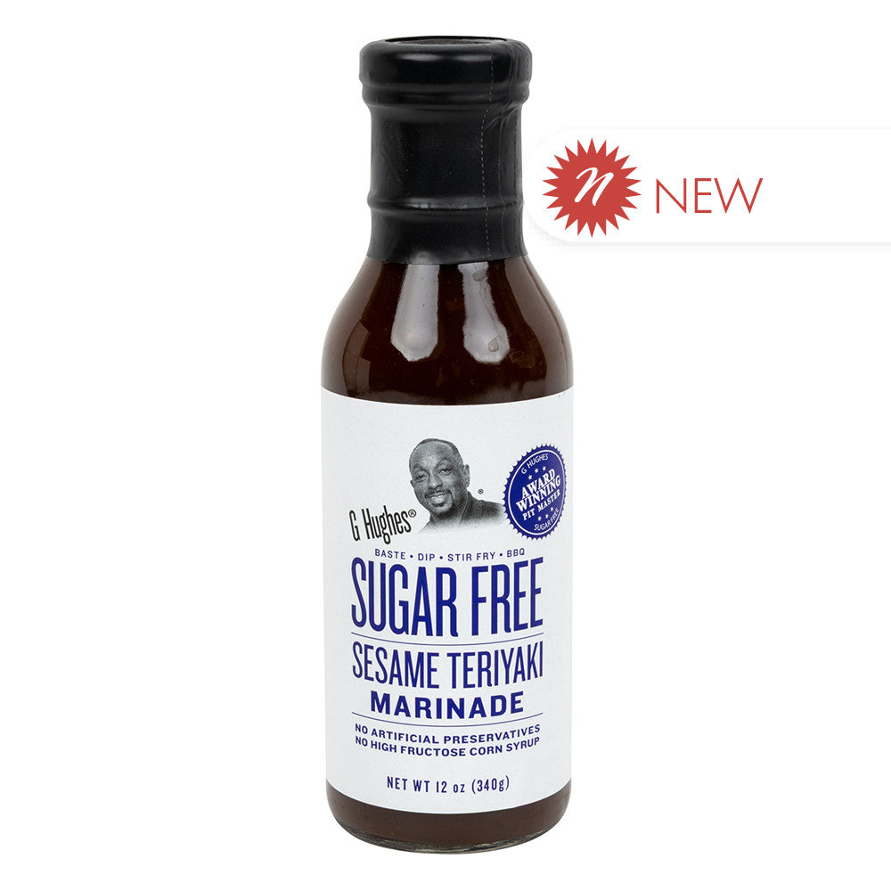 Wholesale G Hughes - Sugar Free Sesame Teriyaki Marinad - 12Oz - Pk6- Bulk