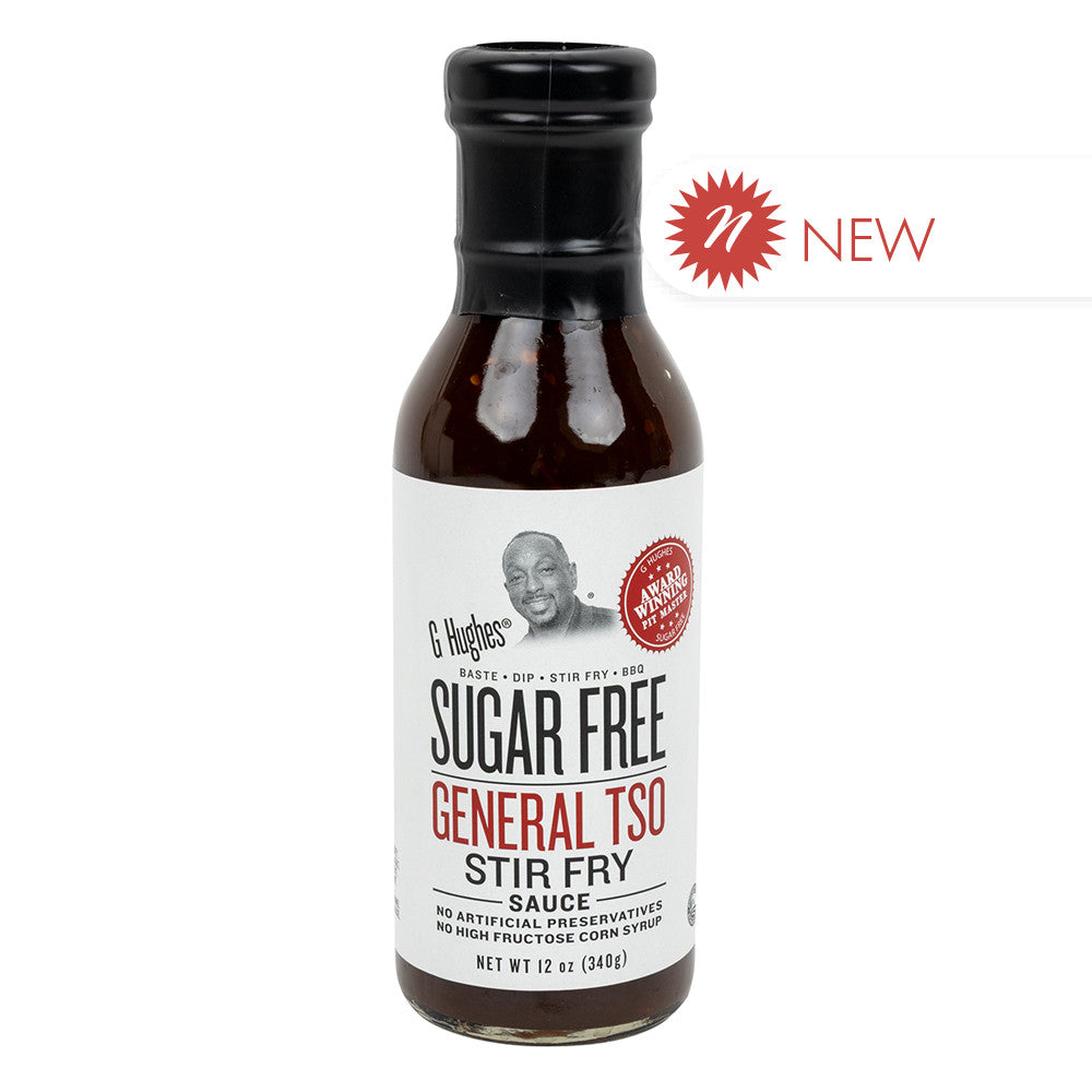 Wholesale G Hughes - Sugar Free General Tso Sauc - 12Oz - Pk6- Bulk