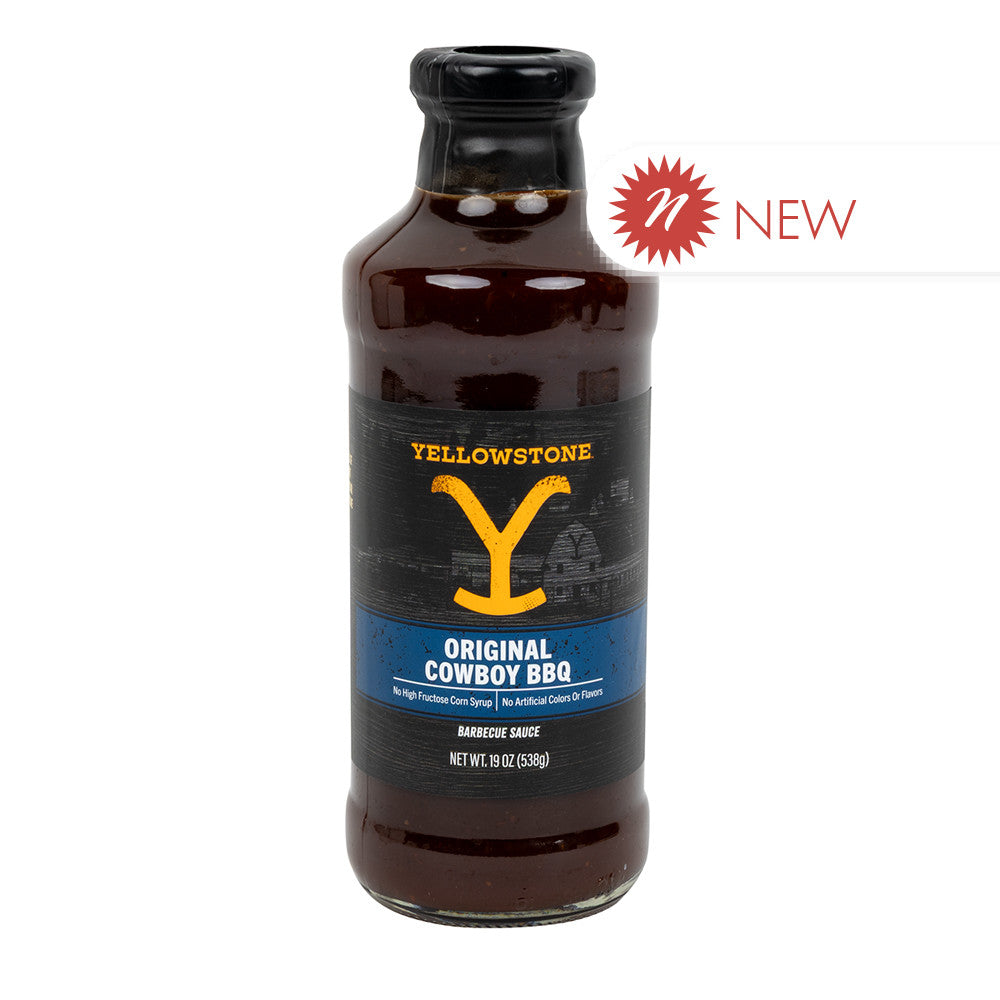 Wholesale Yellowstone - Cowboy Originalbbq Sauc - 19Oz - Pk6- Bulk