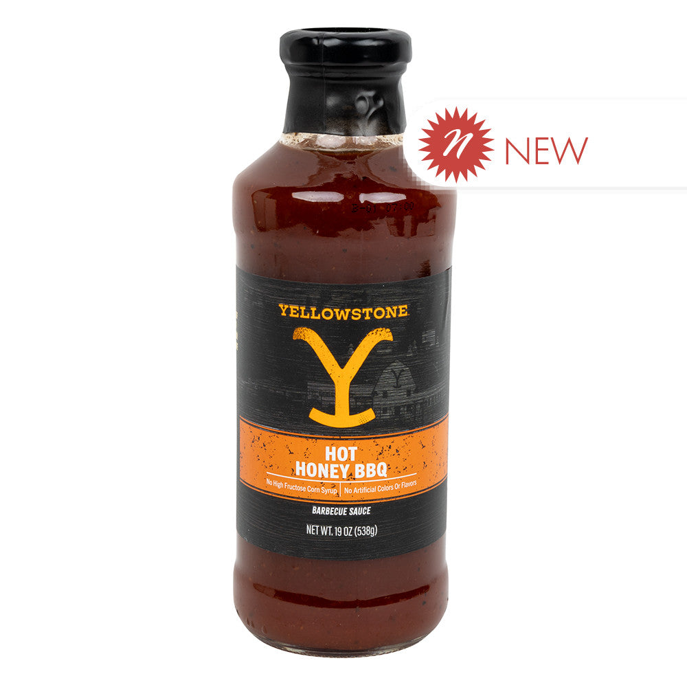 Wholesale Yellowstone - Hot Honey Barbecue Sauce - 19Oz - Pk6- Bulk