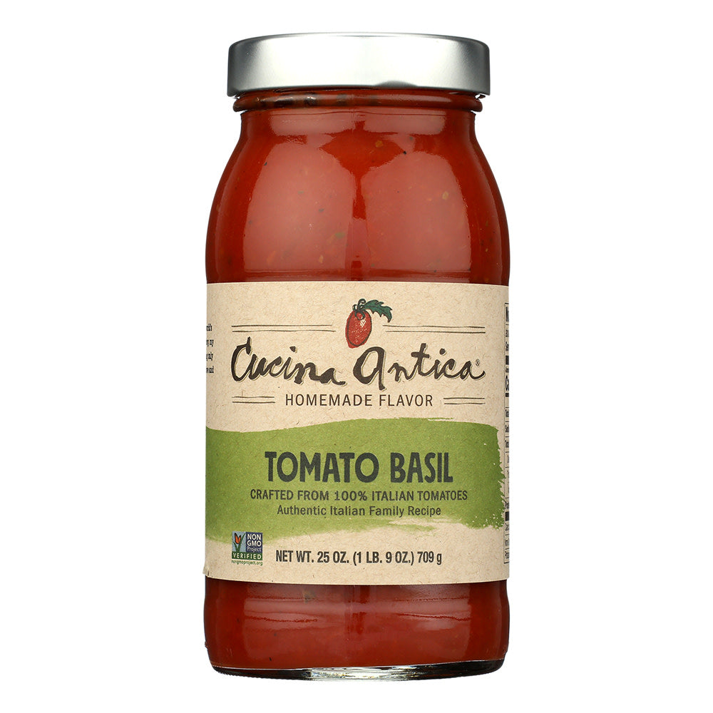 Wholesale Cucina Antica - Tomato Basil Sauce - 25Oz- Bulk
