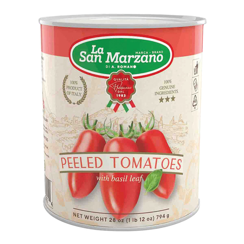 Wholesale La San Marzano Canned Peeled Tomatoes 28 Oz Can-6ct Case Bulk