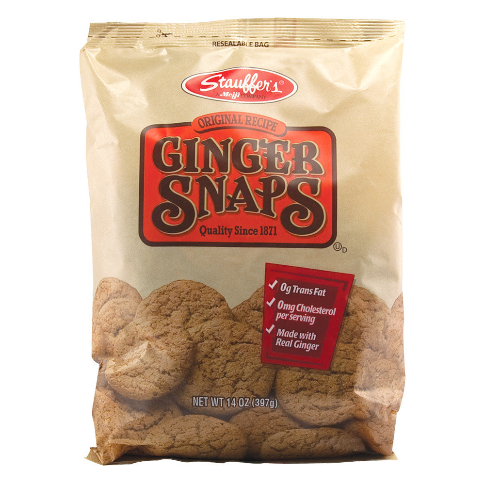 Wholesale Stauffer'S Ginger Snaps 14 Oz Bag-12ct Case Bulk