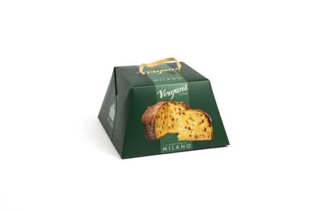 Wholesale Trad Milano Panettone Cake Box Vergani 1 KG-6 Ct Case Bulk