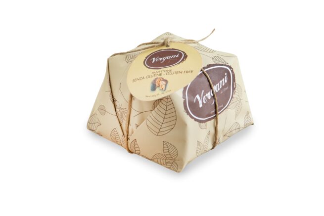 Vergani Gluten Free Panettone In Paper 600 GR