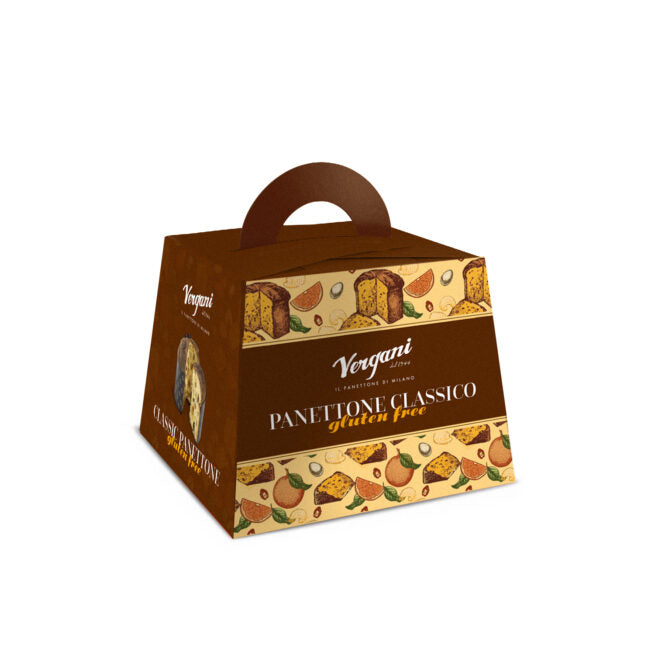 Vergani Gluten Free Panettone Box 600 GR