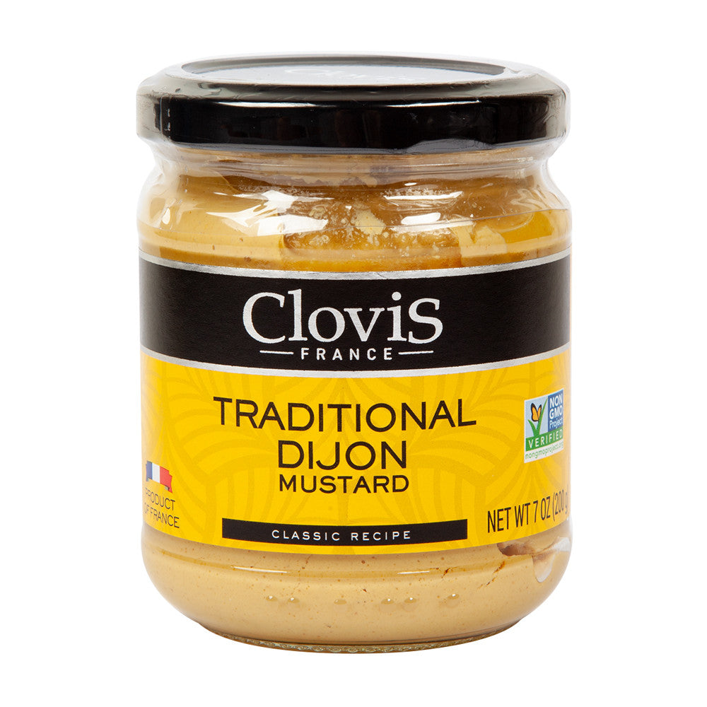 Wholesale Clovis Dijon Mustard 7 Oz Jar-6ct Case Bulk