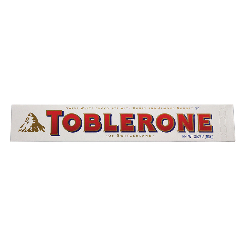 Wholesale Toblerone White Chocolate 3.52 Oz Bar- Bulk