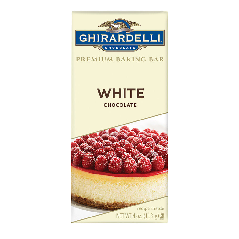 Wholesale Ghirardelli White Chocolate Baking 4 Oz Bar-12ct Case Bulk