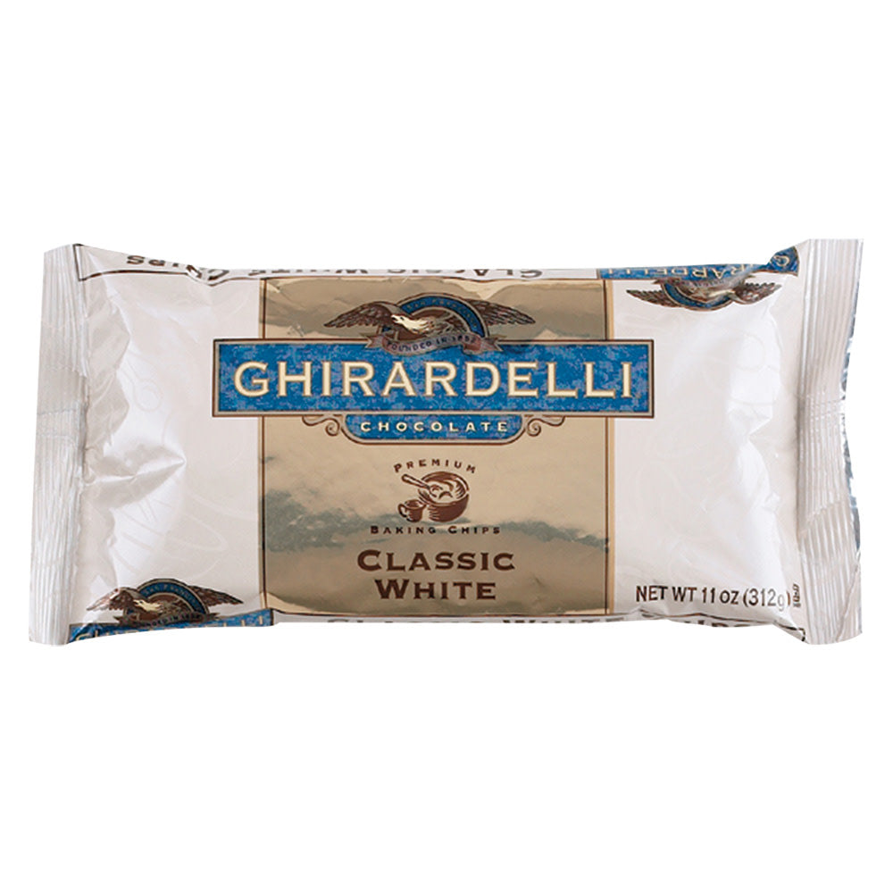 Wholesale Ghirardelli Classic White Baking Chips 11 Oz Bag-12ct Case Bulk