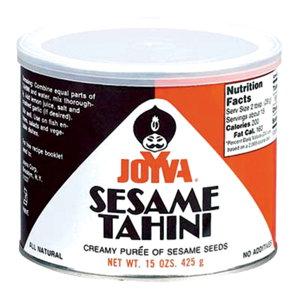 Wholesale Joyva Sesame Tahini 15 Oz Tin-12ct Case Bulk