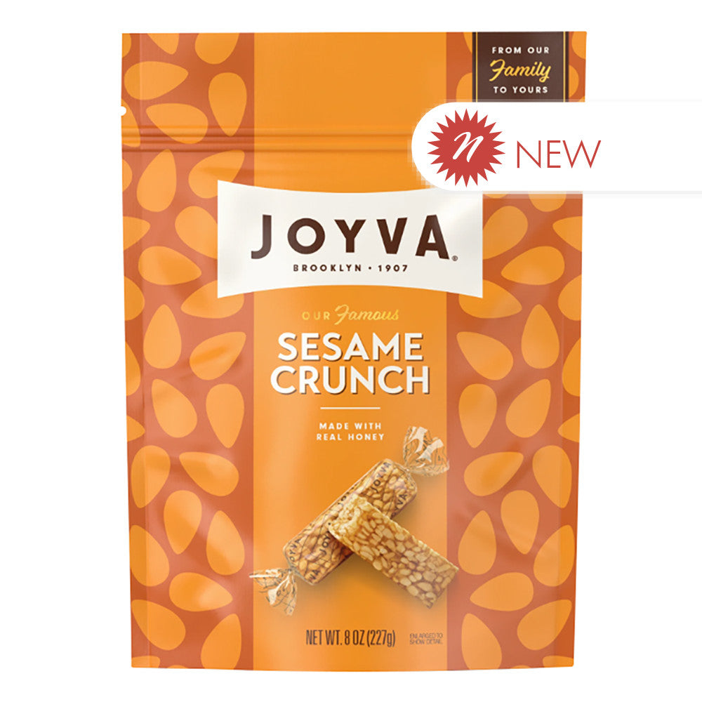 Wholesale Joyva - Sesame Crunch Bite Sized Bars - 8Oz-12ct Case Bulk