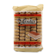Wholesale Vantia Plain Savoiardi Cookie 500 Grams 500 g- Bulk