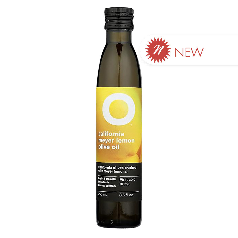 O Crushed Olive Oil California Meyer Lemon 8.5 Oz Bottle