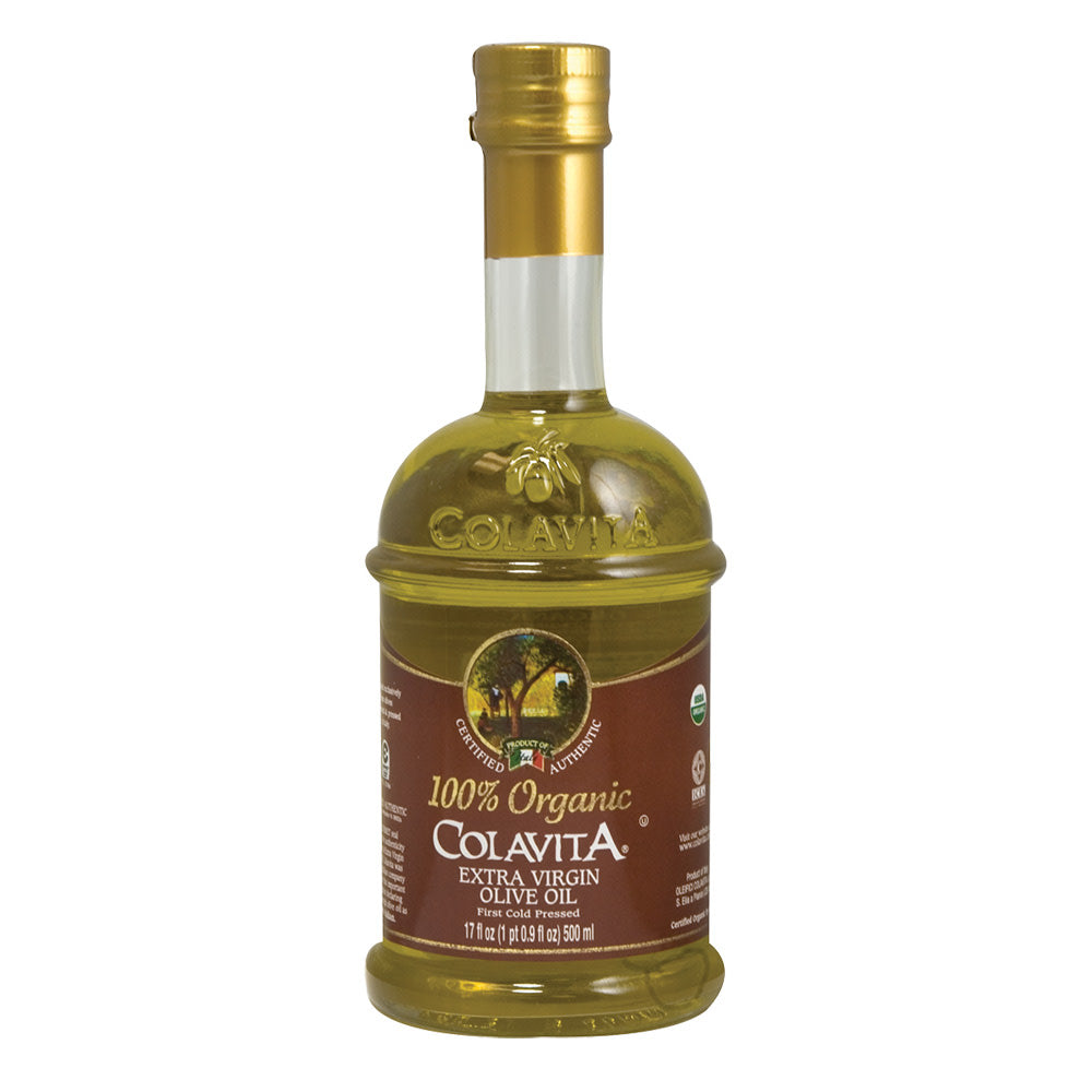 Colavita Organic Extra Virgin Olive Oil 17 Oz Bottle