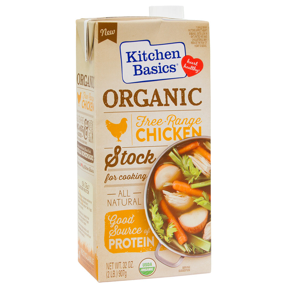 Wholesale Kitchen Basics Organic Chicken Stock 32 Oz-12ct Case Bulk