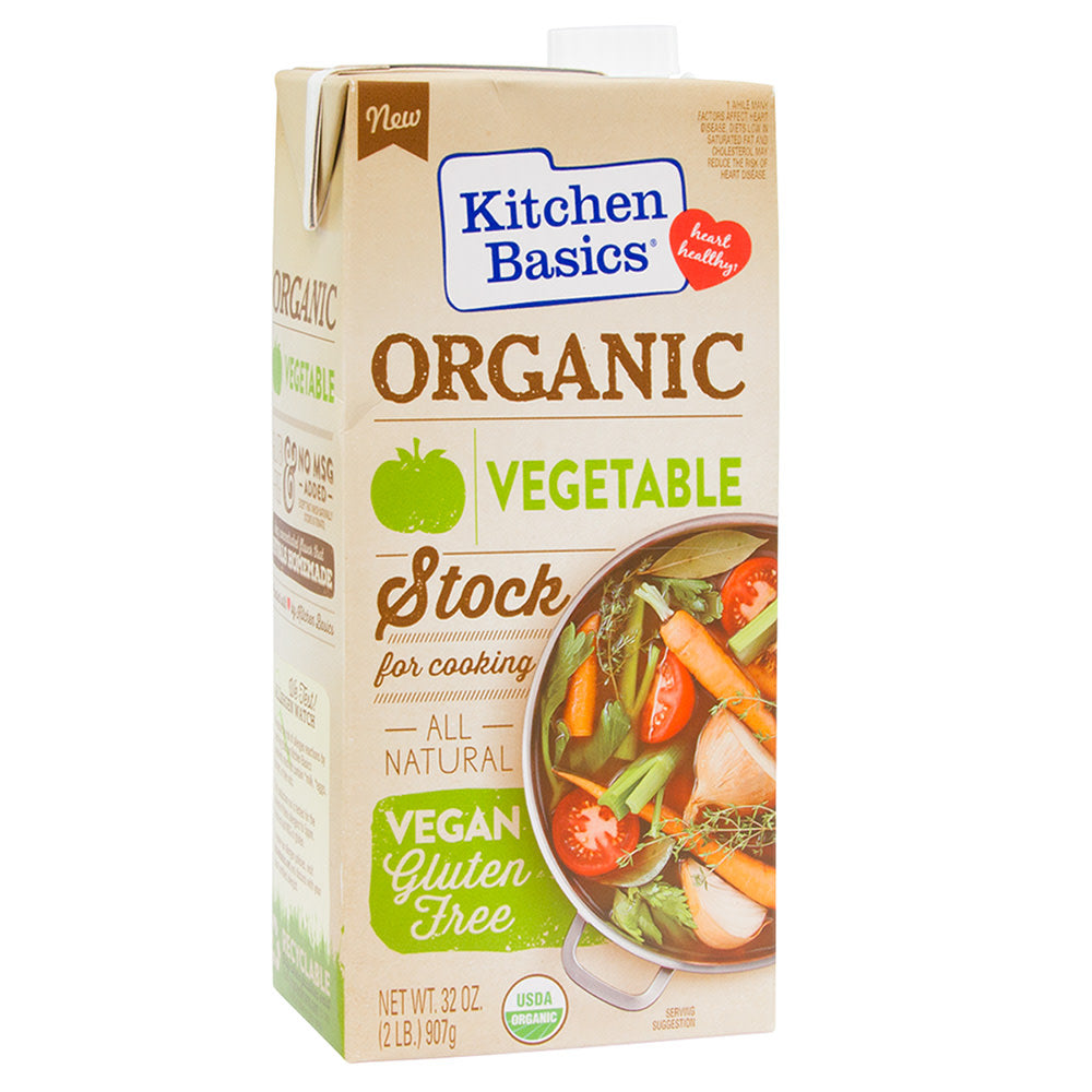 Wholesale Kitchen Basics Organic Vegetable Stock 32 Oz-12ct Case Bulk