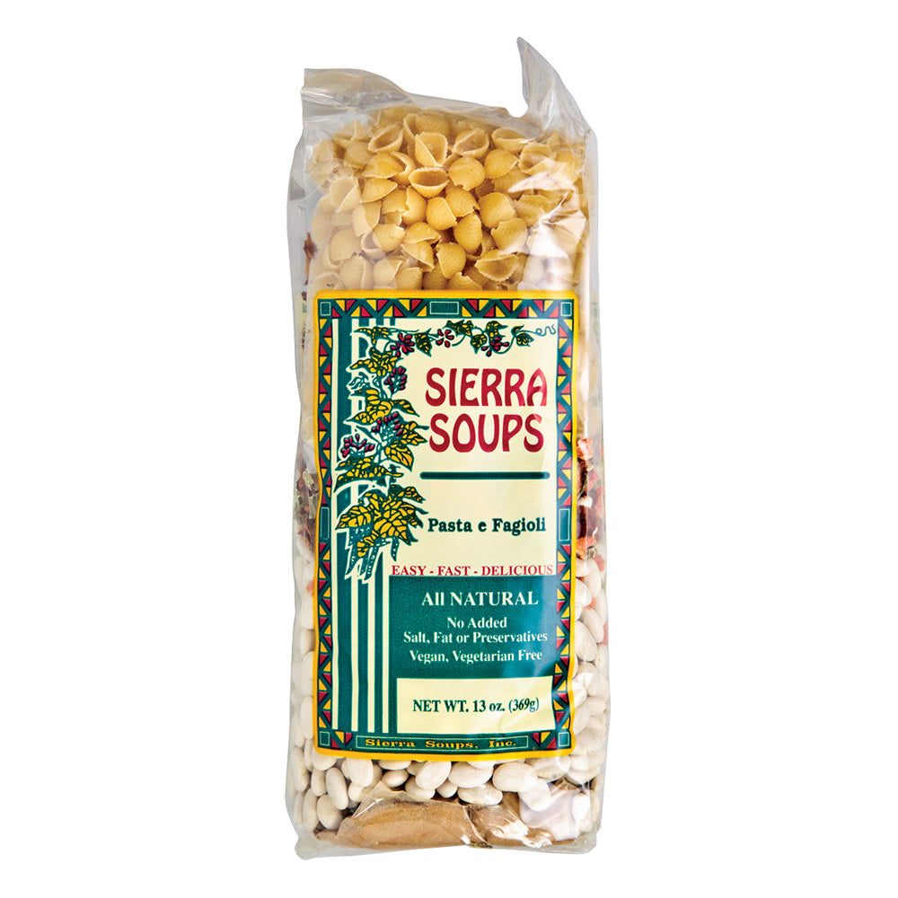 Wholesale Sierra Soups Pasta E Fagioli 13 Oz Bag-6ct Case Bulk