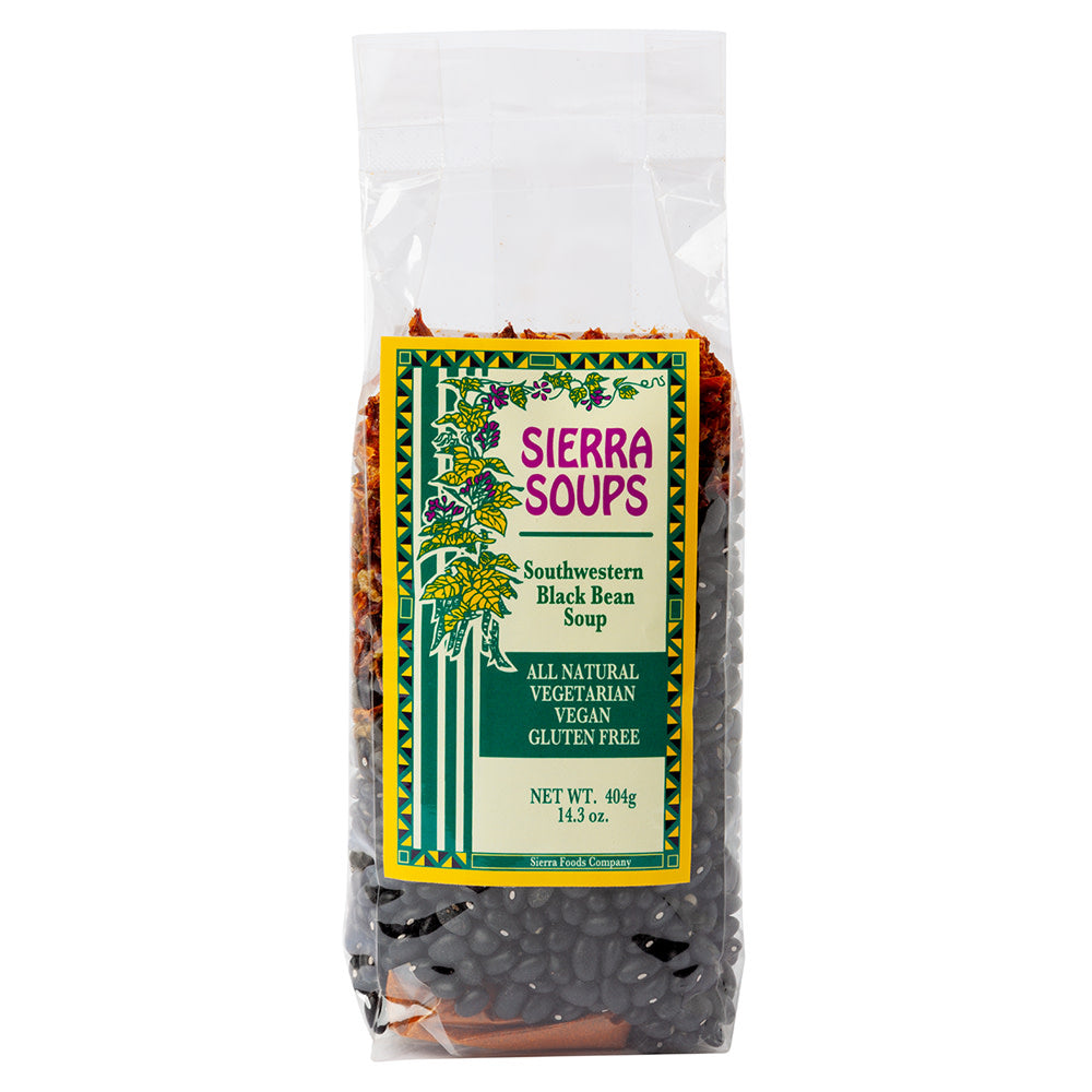 Wholesale Sierra Soups Southwestern Black Bean 14.3 Oz Bag-6ct Case Bulk