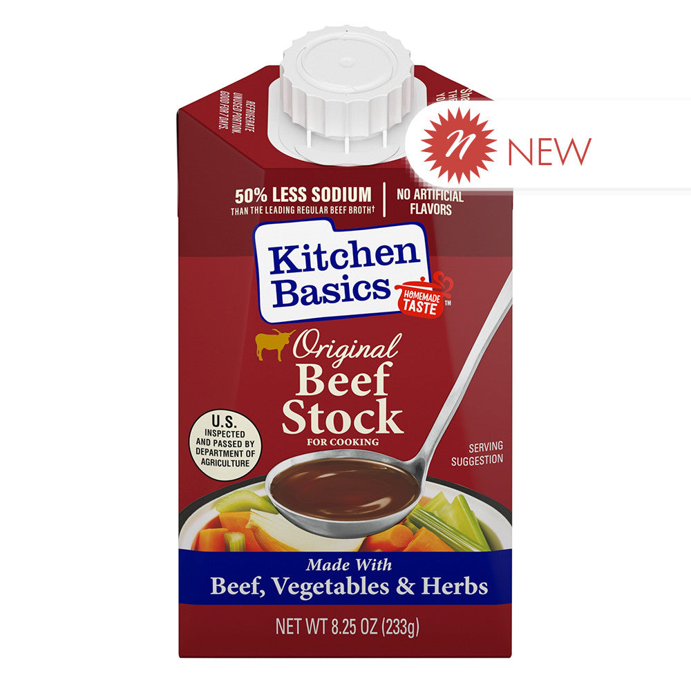 Wholesale Kitchen Basics - Original Beef Stock - 8.25Oz-12ct Case Bulk