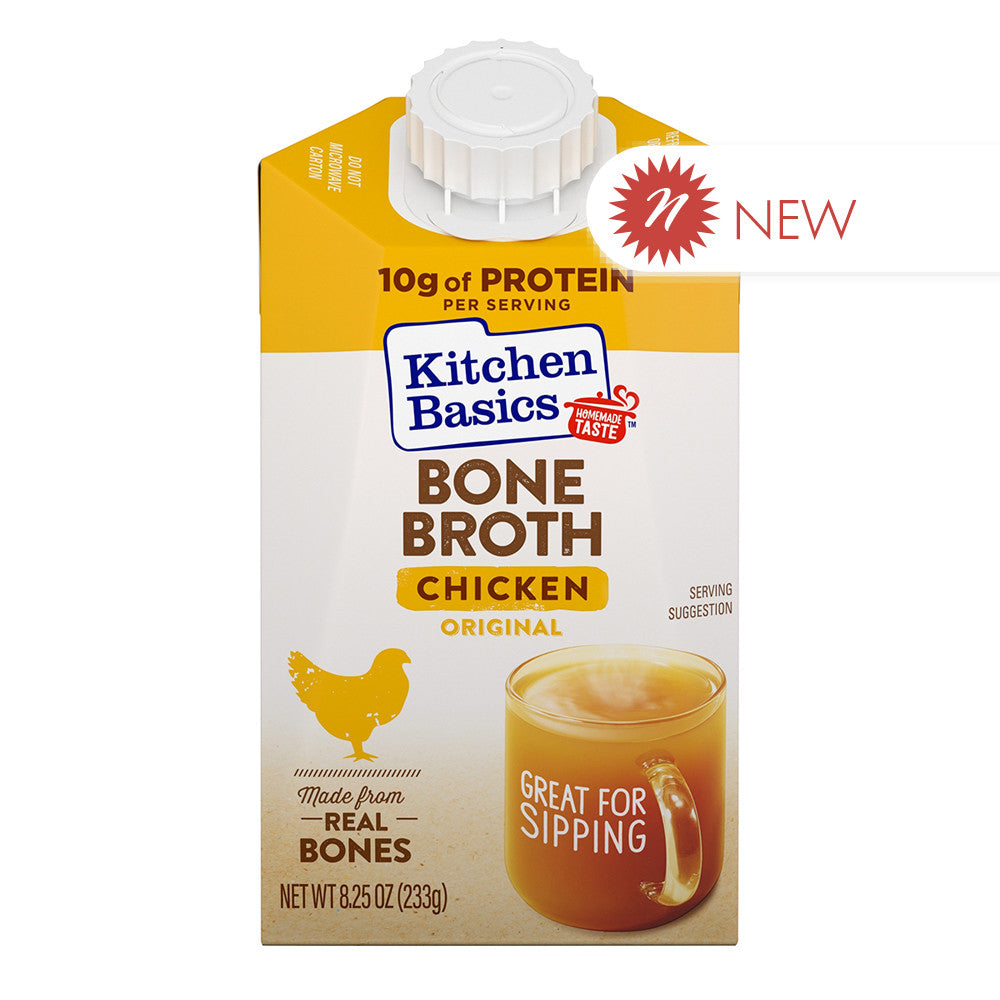 Wholesale Kitchen Basics - Bone Broth Chicken - 8.25Oz- Bulk