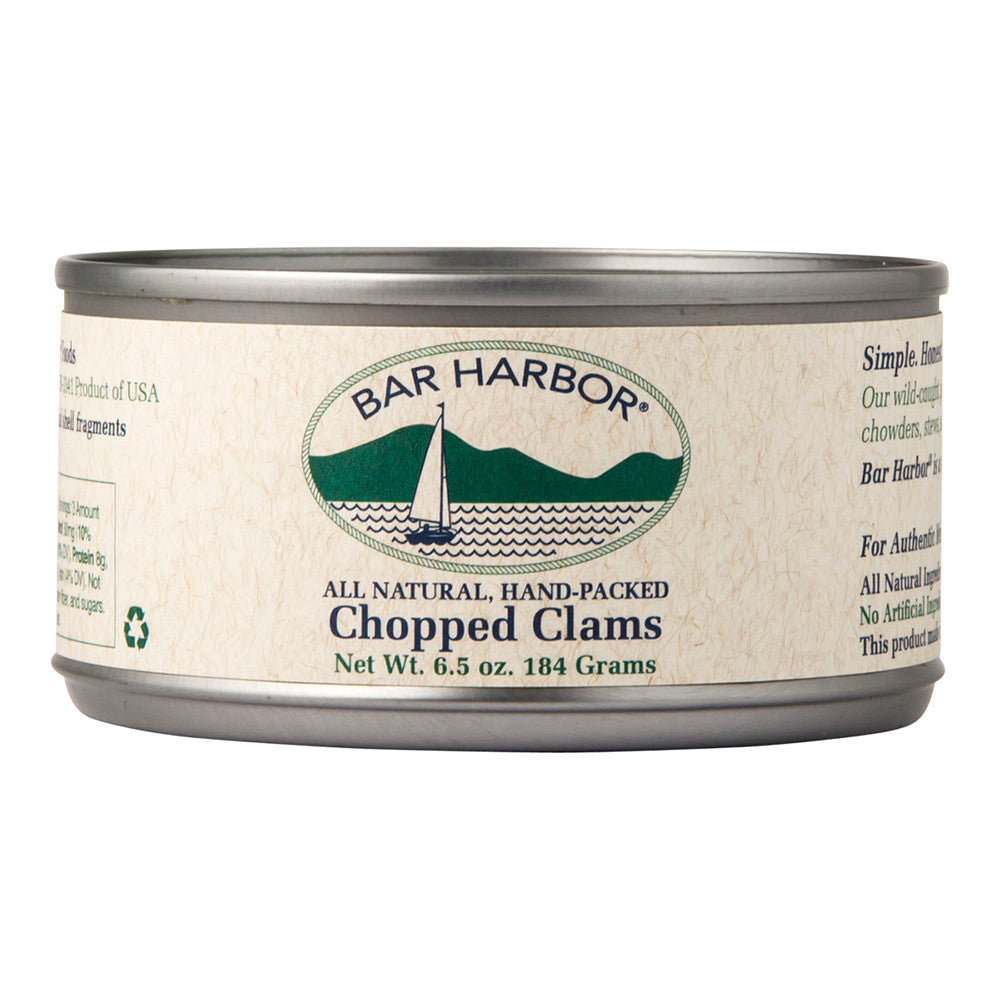 Bar Harbor Chopped Clams 6.5 Oz Can