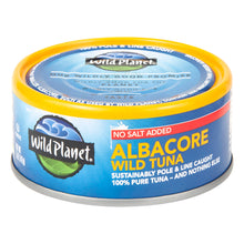 Wholesale Wild Planet No Salt Added Albacore Wild Tuna 5 Oz Can- Bulk