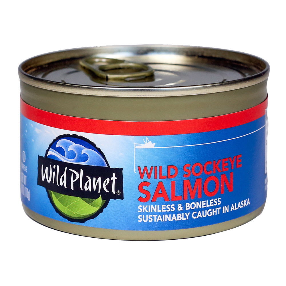 Wholesale Wild Planet Wild Sockeye Salmon 6 Oz Can-12ct Case Bulk