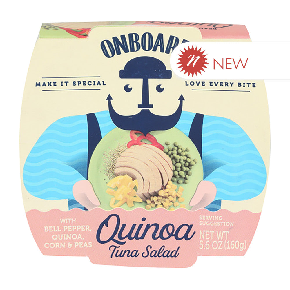 Wholesale Onboard - Tuna Quinoa Salad - 5.6Oz- Bulk