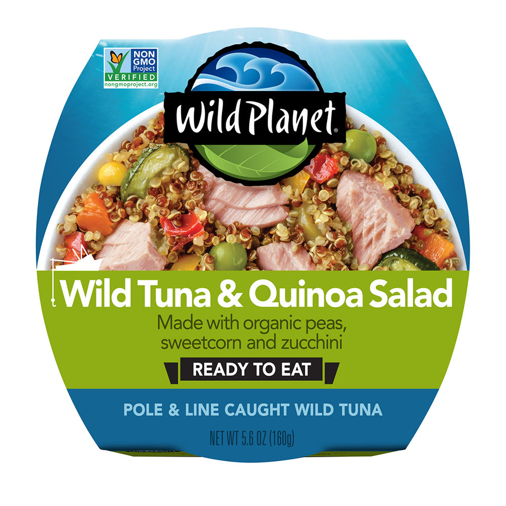 Wholesale Wild Planet - Rte Wild Tuna Quinoa Salad - 5.6Oz- Bulk