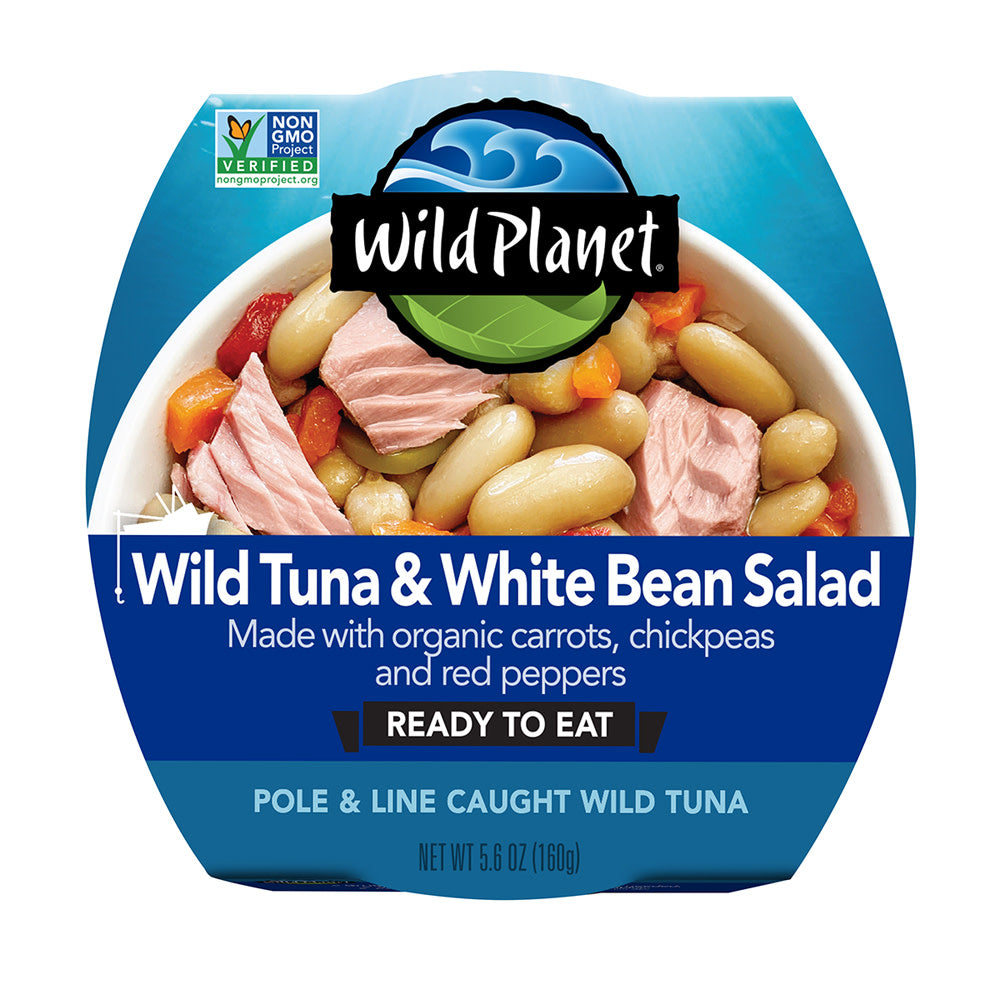 Wholesale Wild Planet - Rte Wild Tuna Whte Bean Salad - 5.6Oz- Bulk