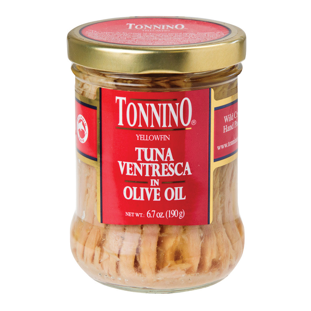 Wholesale Tonnino Tuna Ventresca In Olive Oil 6.7 Oz Jar-6ct Case Bulk