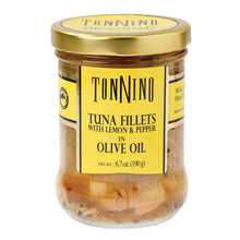 Wholesale Tonnino Tuna Fillets With Lemon And Pepper In Olive Oil 6.7 Oz Jar- Bulk