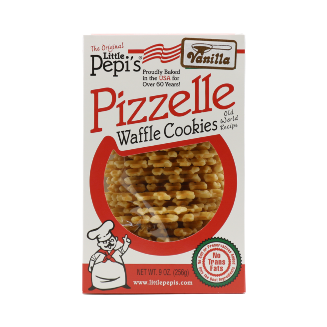 Ltl Pepi Vanilla Pizzelle Cookie 9 OZ