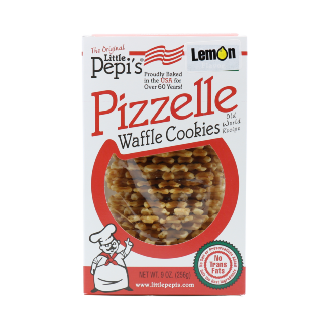 Ltl Pepi Lemon Pizzelle Cookie 9 OZ