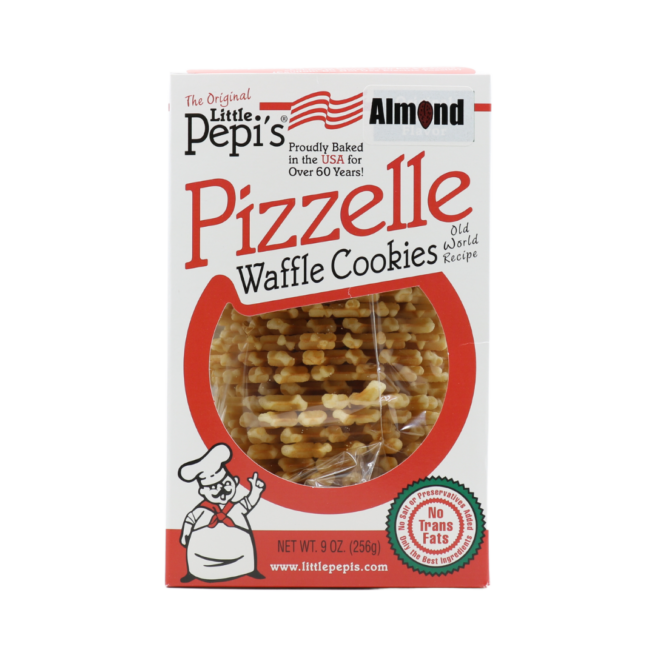 Ltl Pepi Almond Pizzelle Cookie 9 OZ