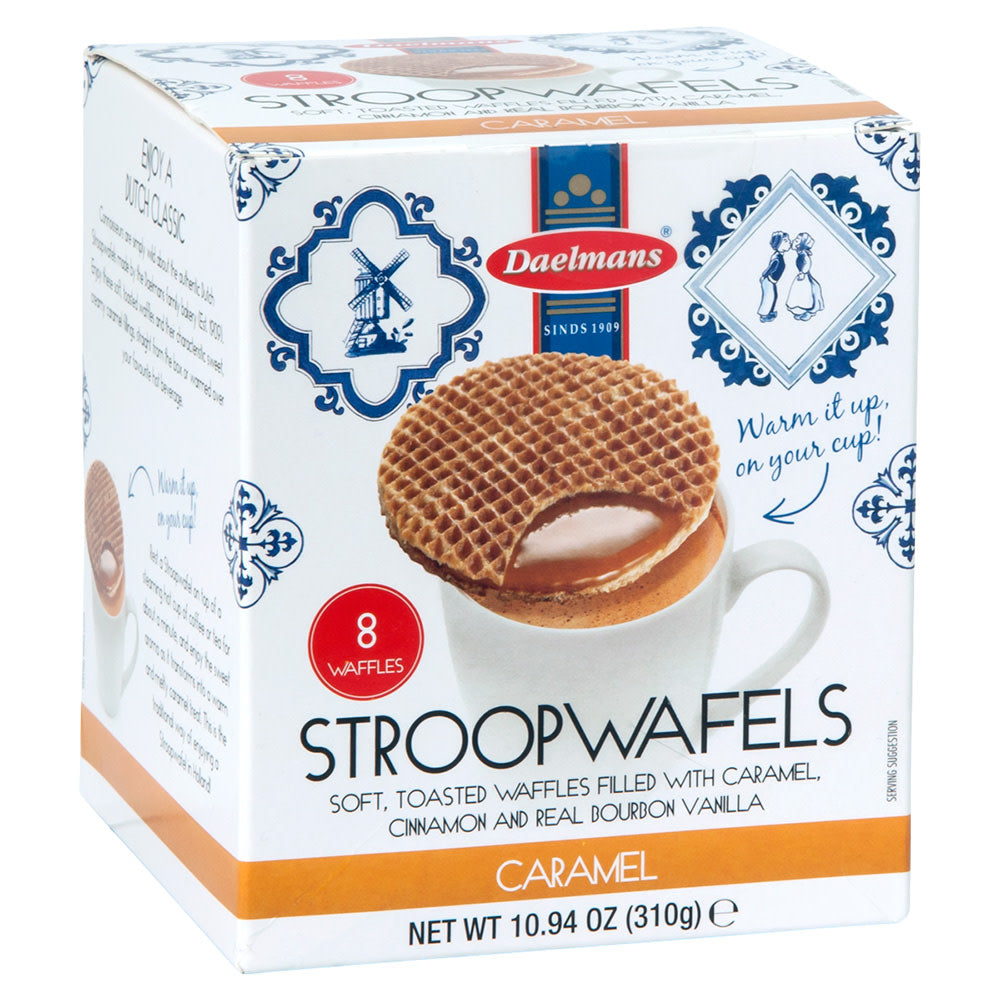 Wholesale Daelmans Caramel Stroopwafels 10.94 Oz Box- Bulk