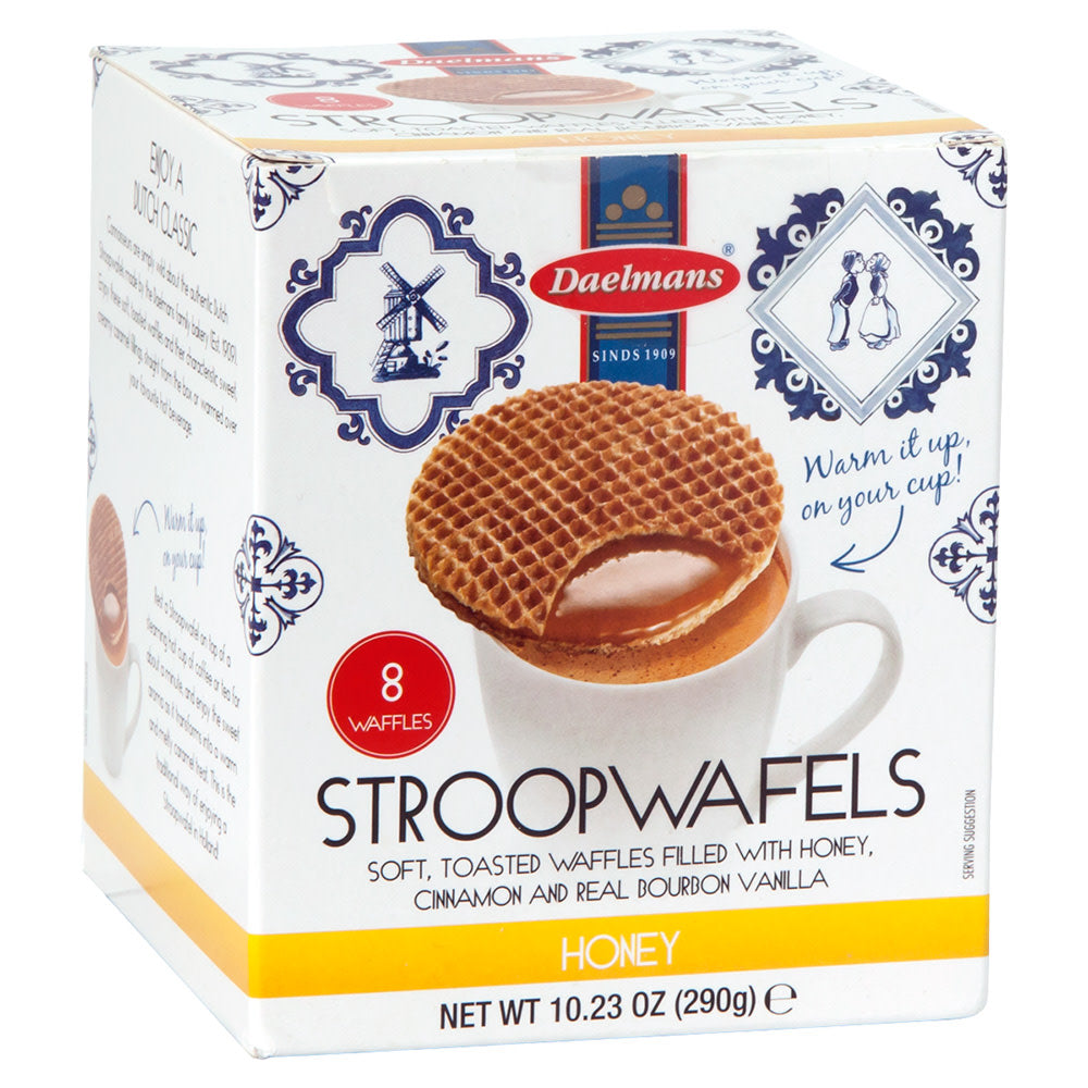 Wholesale Daelmans Honey Stroopwafels 10.23 Oz Box- Bulk