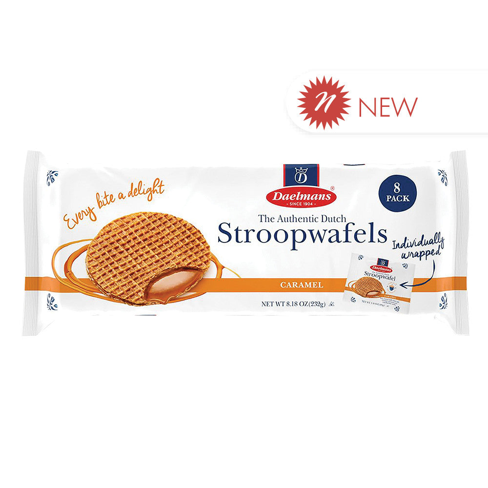 Wholesale Daelman'S - Snack Pack Stropwfl(8Ct) - 8.18Oz- Bulk
